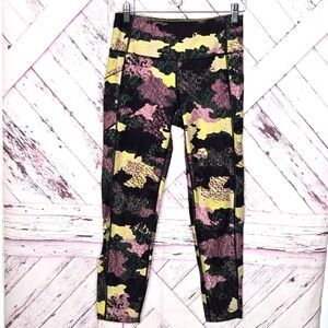 Calvin Klein Performance Floral Abstract Cropped Legging